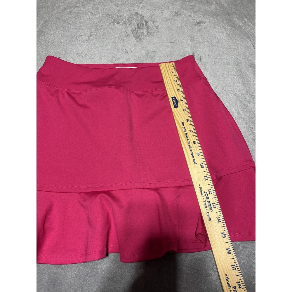 Tommy Bahama Golf Skort Womens Small Pink Athletic Stretch Pull On Ruffle Skirt - Picture 6 of 8